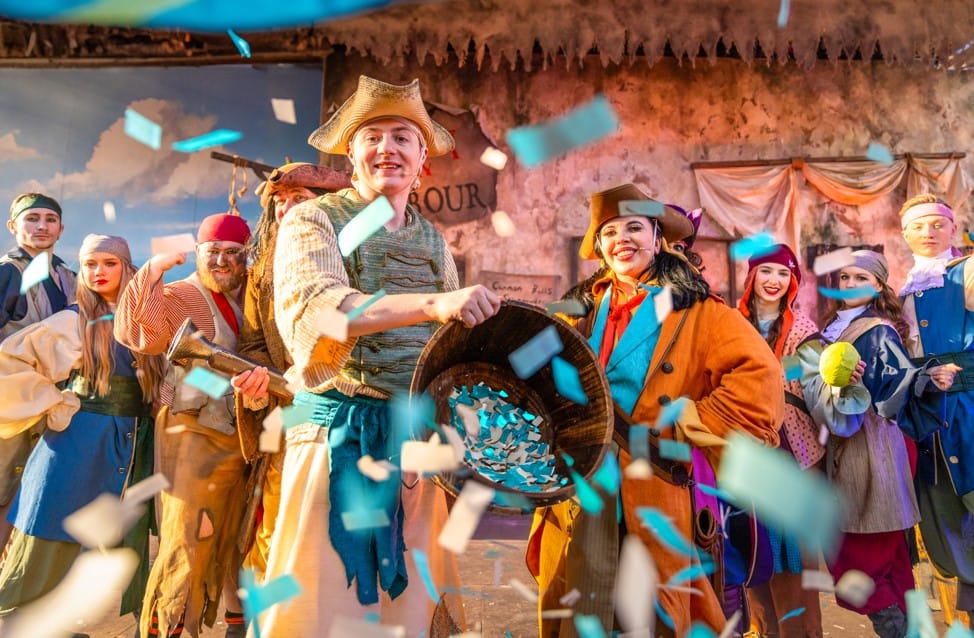 The Pirate Takeover includes special theming, live shows and entertainment