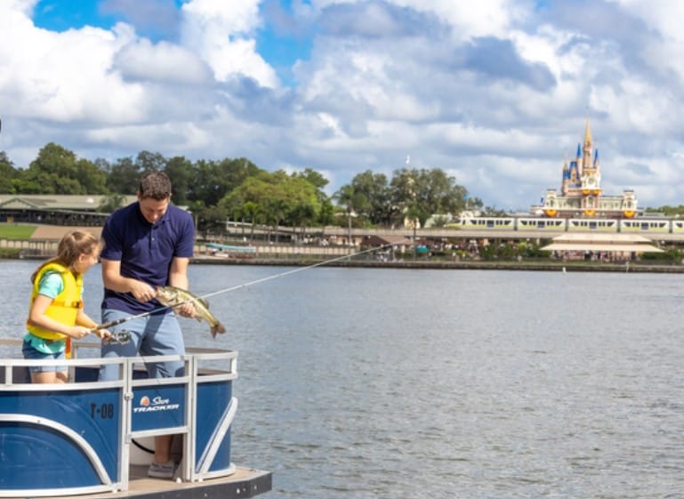 Fishing at Disney World