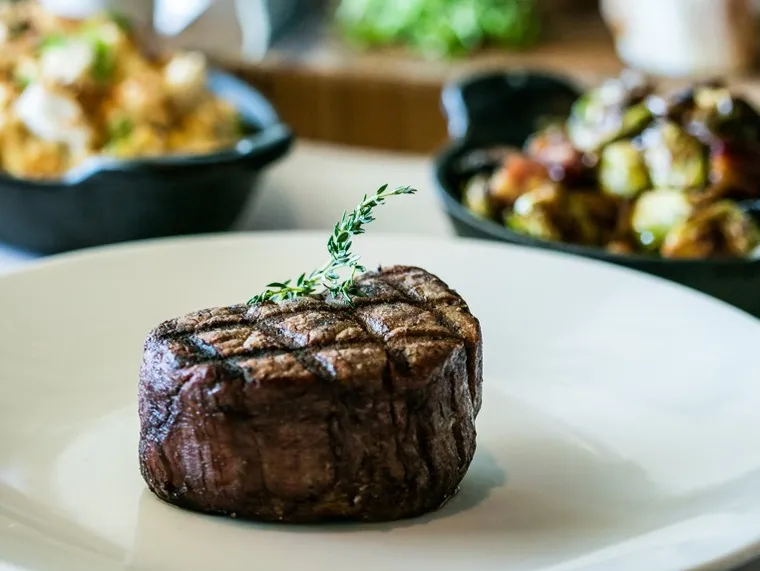 Fillet steak at Shula's Steak House, Swan & Dolphin resort