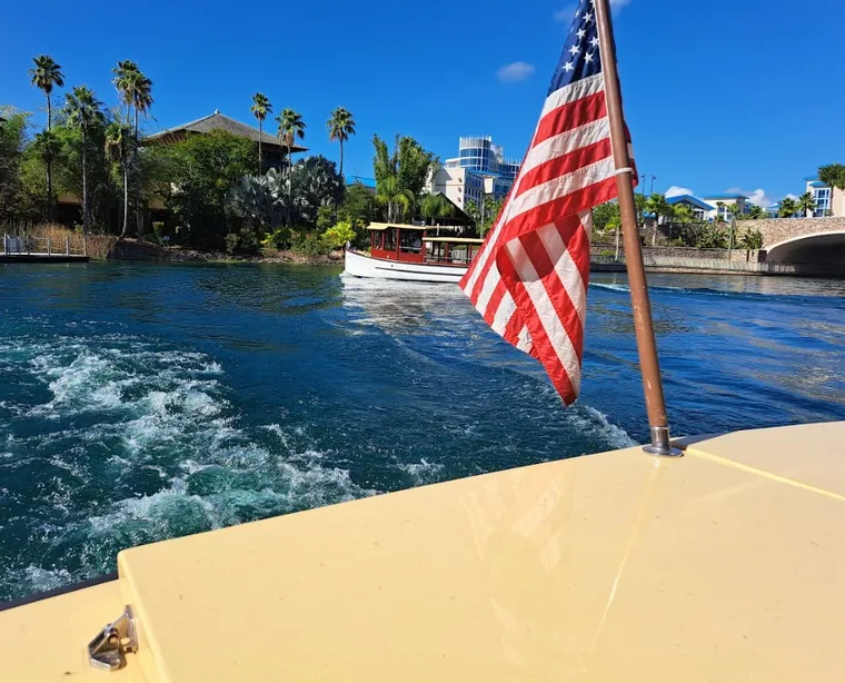 Water taxi at Universal Orlando